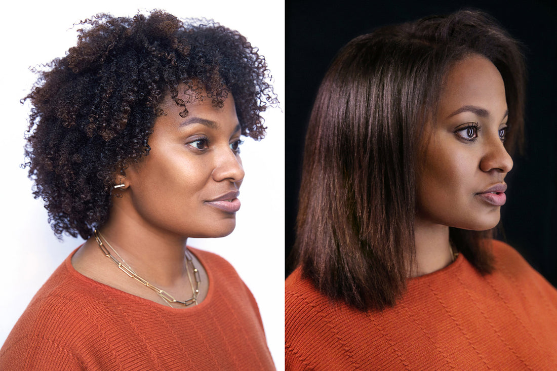 SATIN DRY OIL 3.3oz - KANYON Beauty before and after