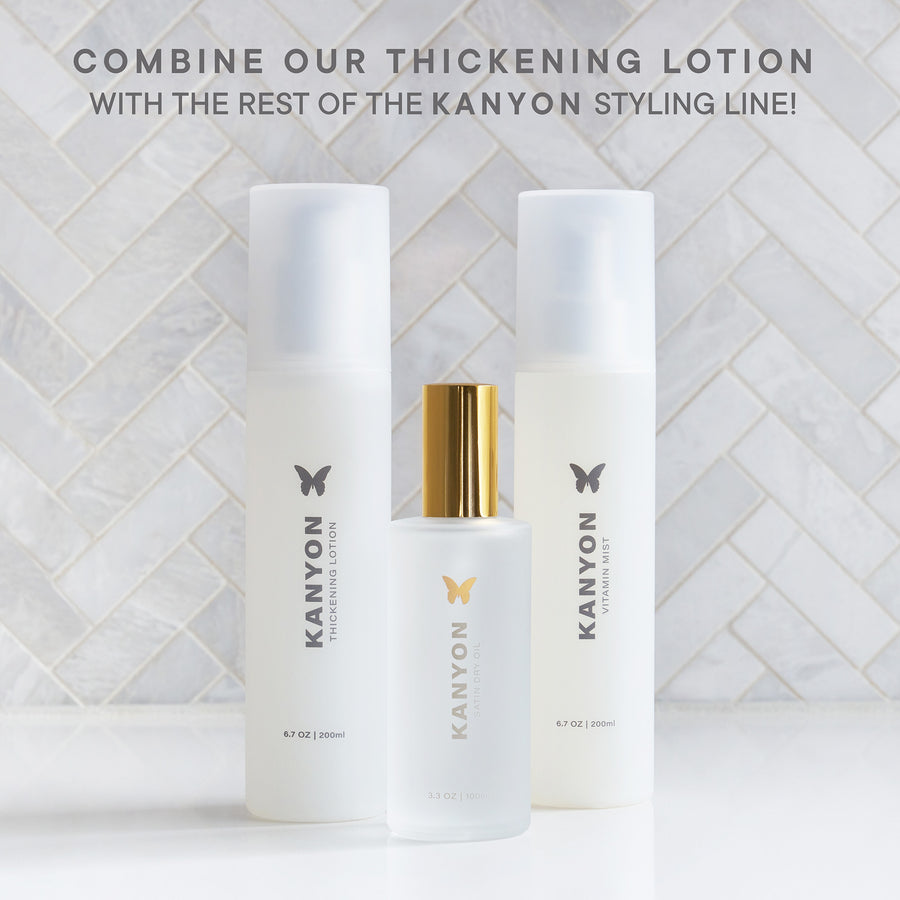 Thickening Lotion with Kanyon Styling Set